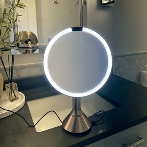 simplehuman Round 5x Sensor Mirror